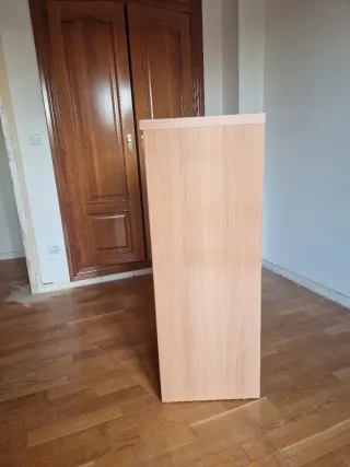 Cajonera juvenil de madera multicolor