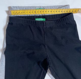 Set 2 Leggings Benetton Bambina 5/6 Anni