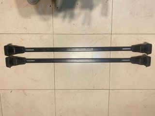Juego de barras porta equipajes para coche