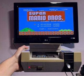 Consola Nintendo NES Española + Accesorios