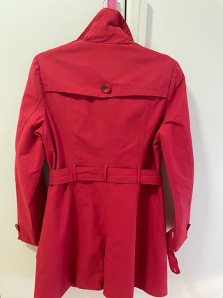 Gabardina MYSTIC Roja Talla L/40