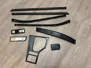 Juego Molduras Interior Alcantara BMW E39