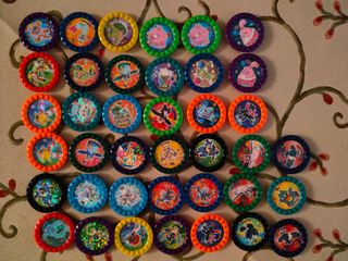 Tazos Pokémon Rocks Colección