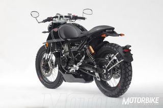 Mondial HPS 300 Cafe Racer Negra