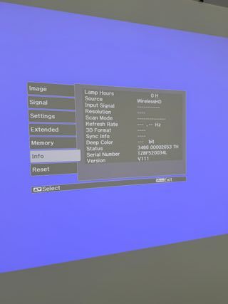 Vídeo Projetor Epson EH-TW9200W com Lâmpada Nova