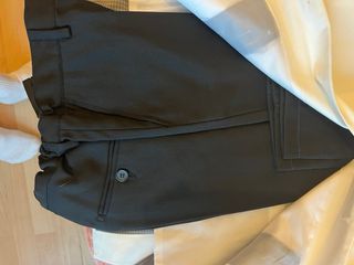 Traje Niño Paisley Negro y Blanco