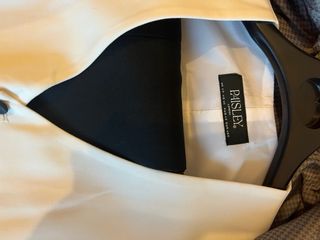 Traje Niño Paisley Negro y Blanco