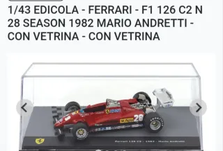 Chiedere la disponibilita..Edicola Ferrari F1 1/43
