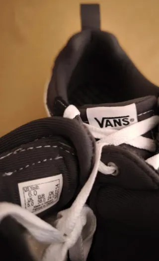 Zapatillas Vans Filmore Negras Blancas Talla 38