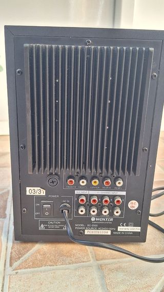 Altavoces Woxter 5.1