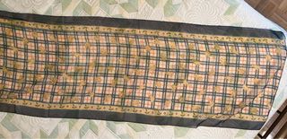 Lote 6 fulares finos estampado abstracto