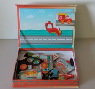 Domino y puzzles niños de 3 a 7 años.