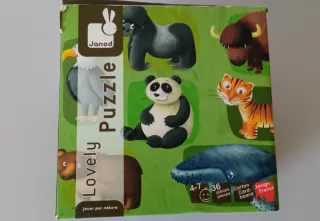 Domino y puzzles niños de 3 a 7 años.