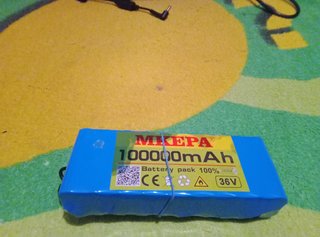 Batería Patinete 10000mAh 36V XT30+JST