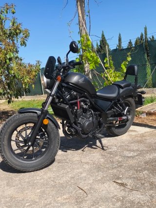 Honda Rebel CMX 500 A2 Negra