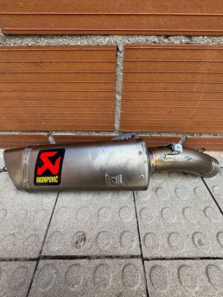 Silencioso Akrapovic Titanio Yamaha R6