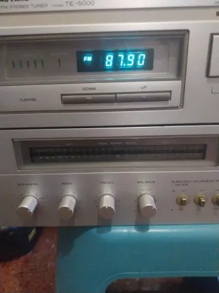 Amplificador Vangyard AE-4800 y Sintonizador TE-50