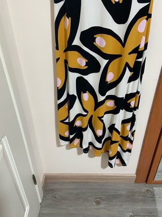 Vestido Parfois floral amarillo talla XS/S