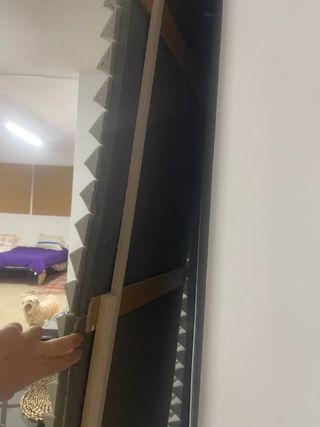 Paneles acústicos y esponjas acústicas artesanales