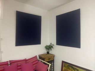 Paneles acústicos y esponjas acústicas artesanales