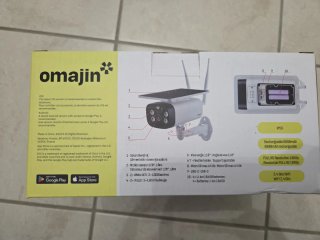 Telecamera solare WiFi Omajin Nuova