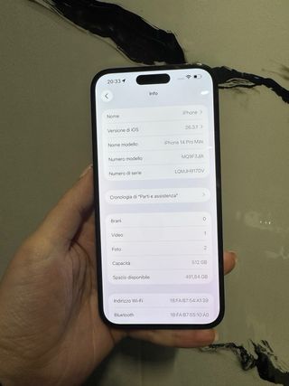 iPhone 14 Pro Max 512GB Grigio Siderale