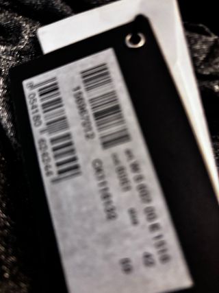 Vestido plateado ceñido elegante Muchino