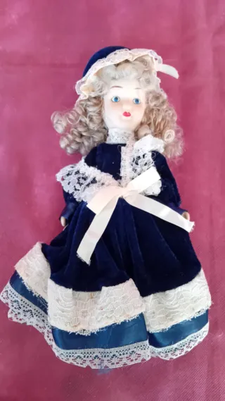 LOTE 3 MUÑECAS PORCELANA VINTAGE COLECCIÓN