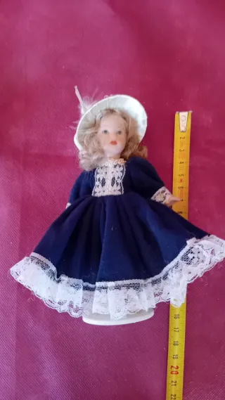 LOTE 3 MUÑECAS PORCELANA VINTAGE COLECCIÓN
