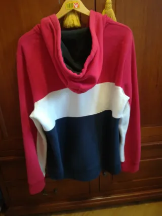 Sudadera Hollister Talla L Colorblock