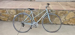 Bicicleta Clásica Azul