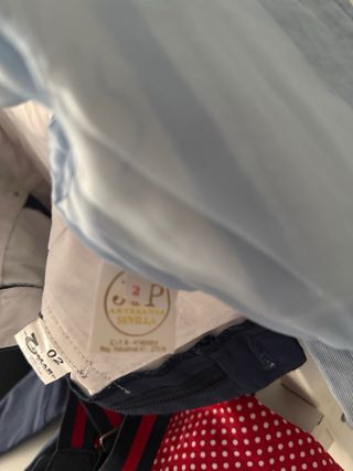 Traje de corto niño talla 2 conjunto 6 piezas.