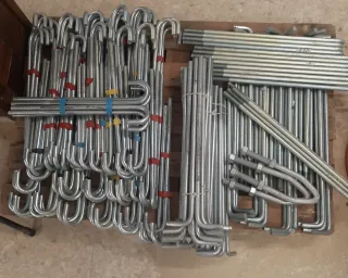 Lote, Pernos Acero Galvanizado Métrica 16.