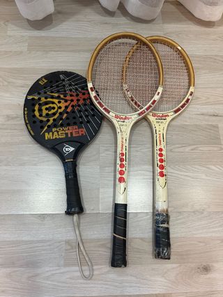 Racchette da padel e tennis Winston e Dunlop