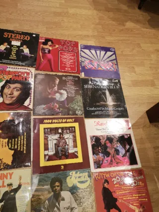 Lote 20 Vinilos Antiguos - Varios Géneros
