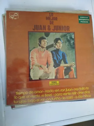 Vinilo Juan & Junior Lo Mejor De Zafiro