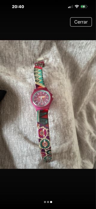 Reloj Desigual Multicolor y Rosa