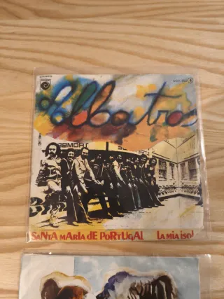 LOTE DOS SINGLES ALBATROS ROCK PROGRESIVO FOLK