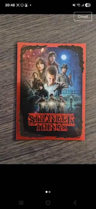 Carta Stranger Things 1 Edizione Limitata