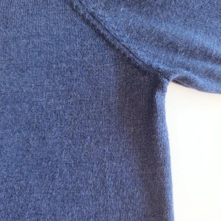 Cárdigan Emidio Tucci 100 Lana Merino Azul Lavable