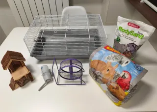 Jaula Hámster + Accesorios