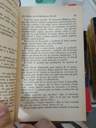 Libro Aventuras bajo el mar Ed Novaro México 1970