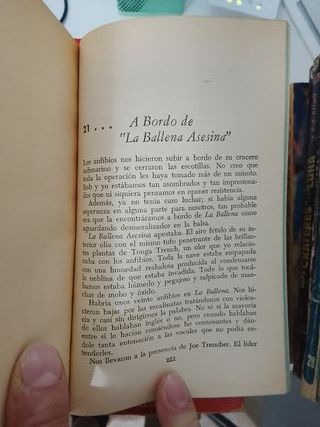 Libro Aventuras bajo el mar Ed Novaro México 1970