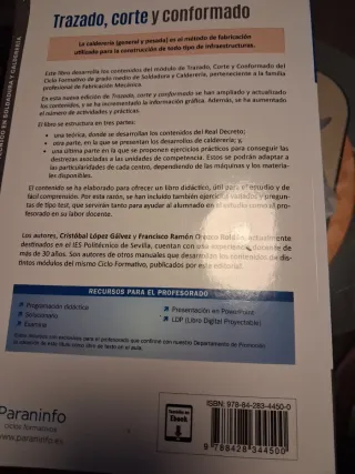 Libros de segundo de grado medio de soldadura