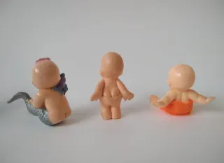 Lote 6 figuras bebé PVC