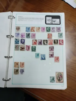 Álbum de sellos Países Bajos