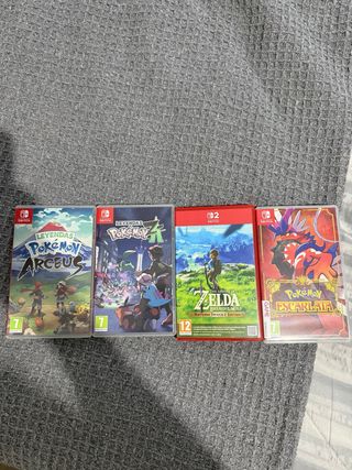 4 Juegos Nintendo Switch *Urge venta*