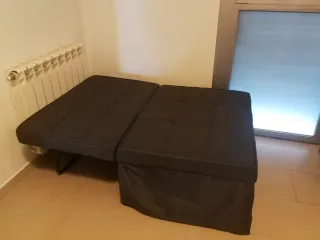 Sofá cama gris 95x189