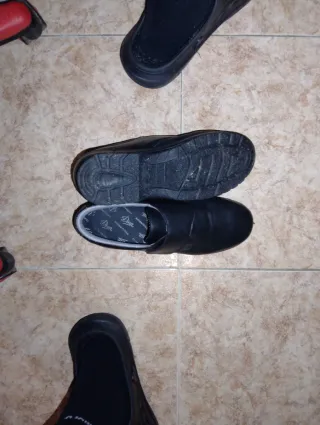 Zapatos de cocinero negros talla 45