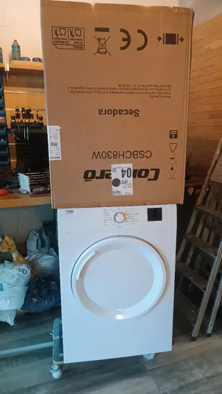 Secadora de evacuación Beko 8kg de capacidad